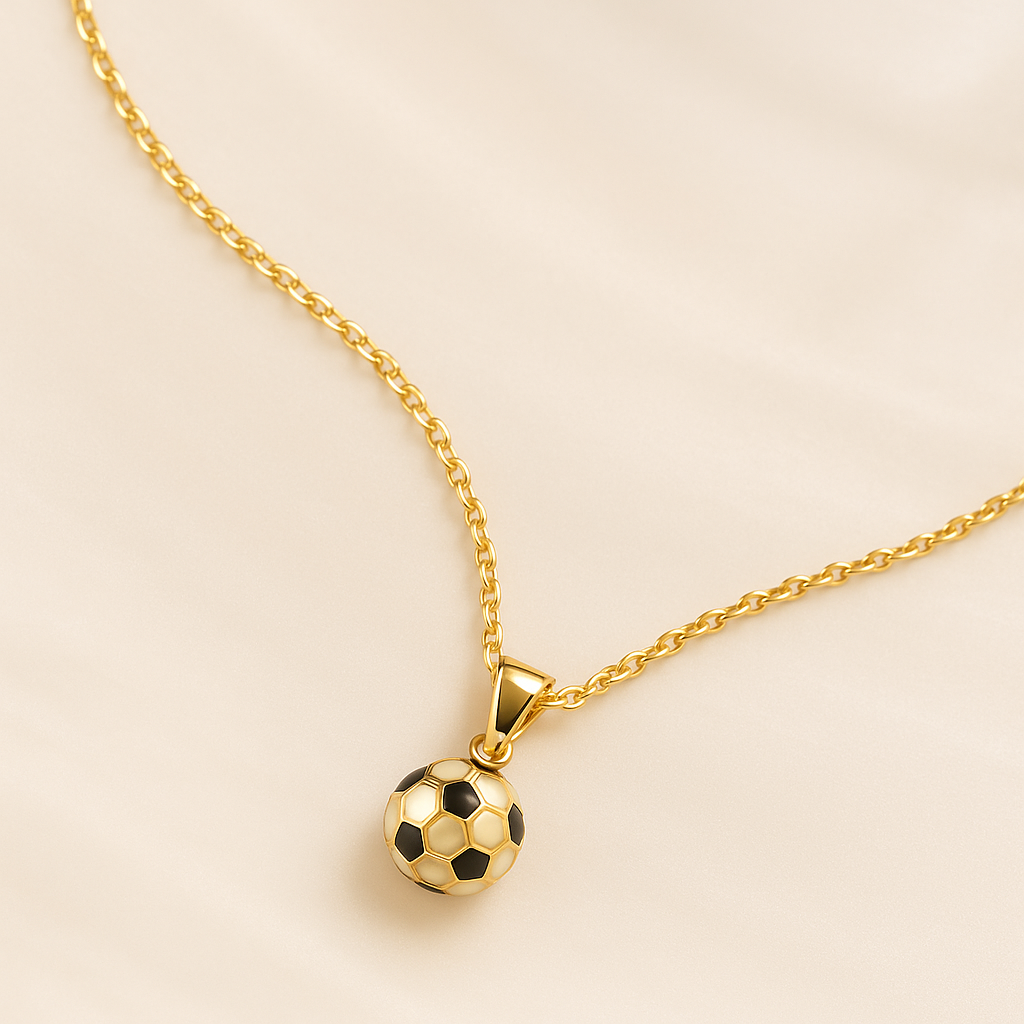 Colar Menino Infantil Futebol