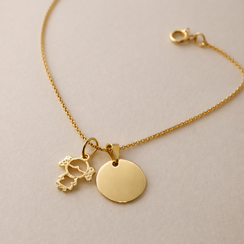 Colar de Mãe – Amor Infinito com Nome do Filho(a)
