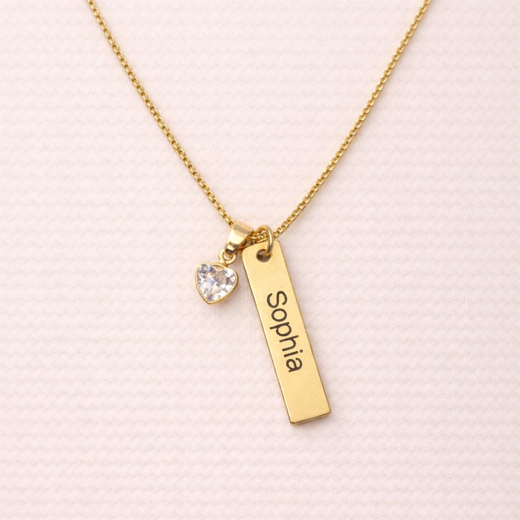 Colar de Mãe – Elegance com Nome do Filho(a)