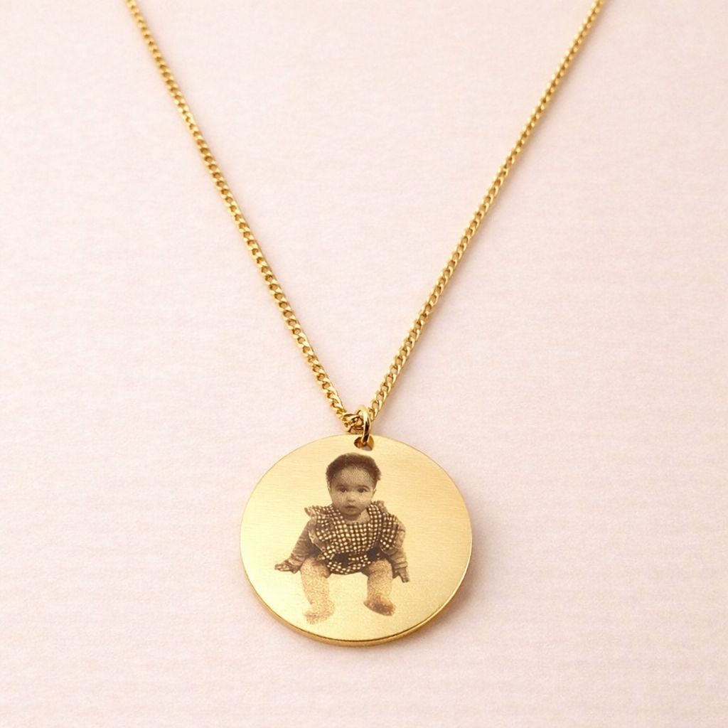 Colar de Pai- Eternize Sua Foto Preferida
