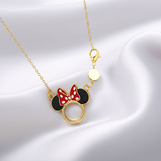 Colar Pingente Minnie